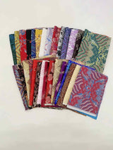 Yarn-Dyed Fabric Scraps for Clothes & Patchwork (10 Pieces)