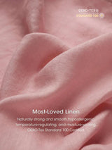 100% Linen Peter Pan Collar 3/4 Sleeve Shirt ASTRID