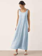 100% Linen Camisole Dress QEARL