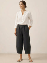 100% Linen Crop Pants RORY