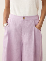 100% Linen A-Line Bermuda Shorts RAVENNA