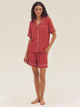 Short Sleeve Bamboo Pajama Set ODESSA