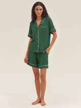 Short Sleeve Bamboo Pajama Set ODESSA