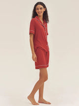 Short Sleeve Bamboo Pajama Set ODESSA