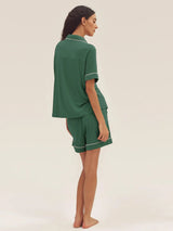 Short Sleeve Bamboo Pajama Set ODESSA