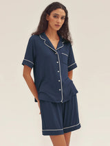 Short Sleeve Bamboo Pajama Set ODESSA