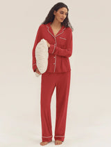 Long Sleeve Bamboo Pajama Set ADELINE