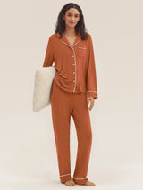 Long Sleeve Bamboo Pajama Set ADELINE