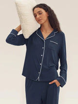 Long Sleeve Bamboo Pajama Set ADELINE