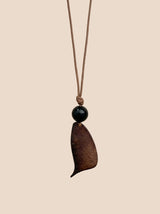 Artisanal Woodland Pendant Necklace