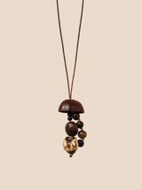 Artisanal Woodland Pendant Necklace