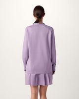 Double-Knit Button Performance Cotton Cardigan
