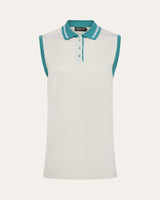 Interlock Cotton Sleeveless Polo