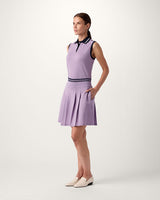 Interlock Cotton Sleeveless Polo
