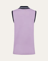 Interlock Cotton Sleeveless Polo