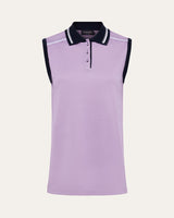 Interlock Cotton Sleeveless Polo