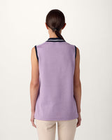 Interlock Cotton Sleeveless Polo