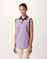 Interlock Cotton Sleeveless Polo