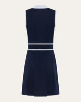 Interlock Performance Cotton Sleeveless Polo Dress