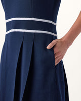 Interlock Performance Cotton Sleeveless Polo Dress