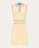 Interlock Performance Cotton Sleeveless Polo Dress