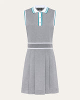 Interlock Performance Cotton Sleeveless Polo Dress
