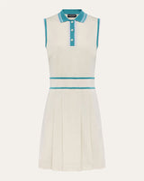 Interlock Performance Cotton Sleeveless Polo Dress