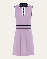 Interlock Performance Cotton Sleeveless Polo Dress