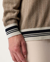 Jacquard Wool Crewneck Sweater