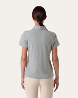 Fine Jersey Knit Performance Wool 3-Button Polo