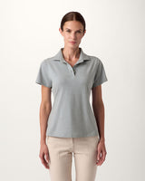 Fine Jersey Knit Performance Wool 3-Button Polo