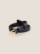 Premium Cowhide Belt With Retro Electroplated Alloy Buckle