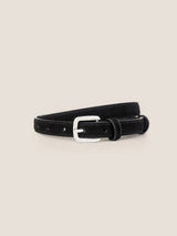 Luxury Suede Decorative Belt With Durable Alloy Buckle
