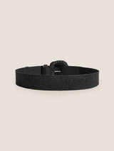 Natural Woven Straw Belt With Square Buckle