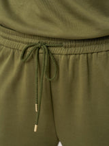 Cotton Drawstring Cargo Pants PIA