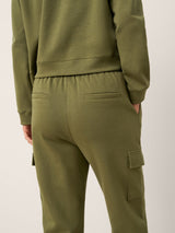 Cotton Drawstring Cargo Pants PIA
