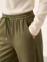 Drawstring Wide Leg Pants CHELSEA