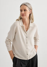 Cashmere Shirt - Oyster
