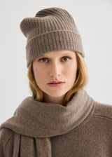Beanie & Triangle Scarf Pairing