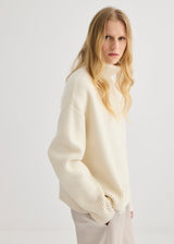 Nico Oversized Sweater - Cream
