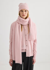 Cashmere Beanie - Blush