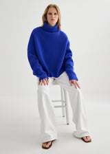 Nico Oversized Sweater - Royal