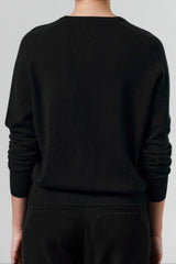 Amy Cashmere V-Neck - Black