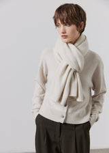 Pure Cashmere Scarf - Putty