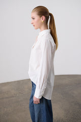 Walt Cotton Shirt - White