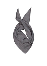 Cashmere Triangle Scarf - Grey Marle
