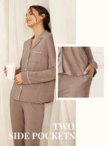 Long Sleeve Bamboo Pajama Set ADELINE