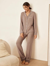 Long Sleeve Bamboo Pajama Set ADELINE