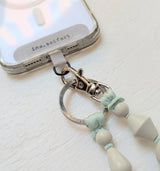 Ina Seifart Phone Necklace Long - White Mix