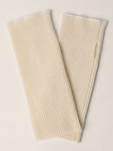 100% Cashmere Fingerless Knit Gloves